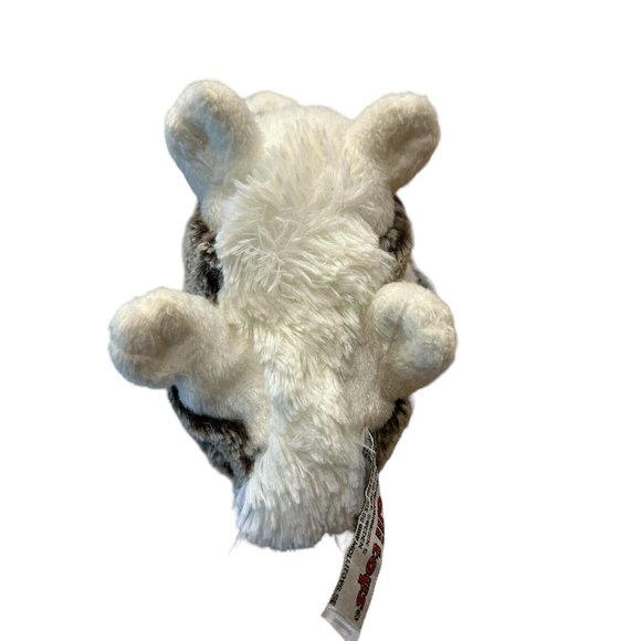 Molli Toys 7” Gray White Bunny Rabbit Plush Stuffed Animal Realistic Sweden - Picture 7 of 10